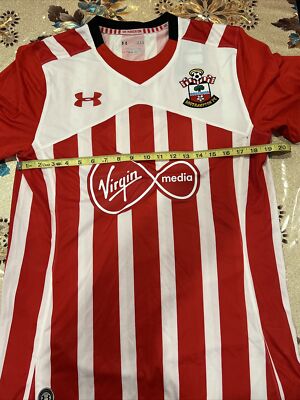 16/17 UNDER ARMOUR × Southampton Shirts Southampton Home football shirt 2016 - 2017 Under Armour