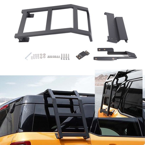 Car Side Window Ladder Climbing Rack Roof Step Basket for Ford Bronco Sport 21+ - Picture 8 of 40