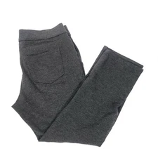 Gloria Vanderbilt Womens Pants Gray Pull On Stretch Petite Medium PM 