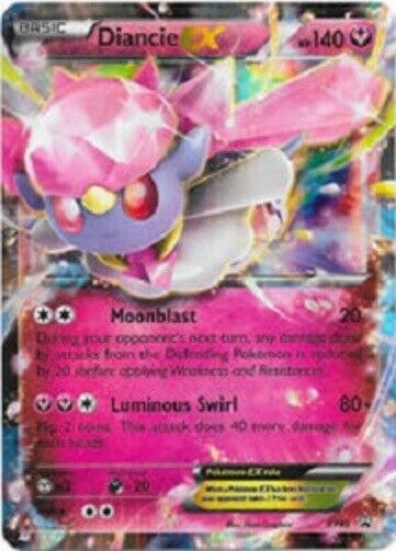 1x Diancie EX - XY43 - Mega Diancie EX Premium Collection 1x Diancie EX - XY43 - Mega Diancie EX Premium Collection