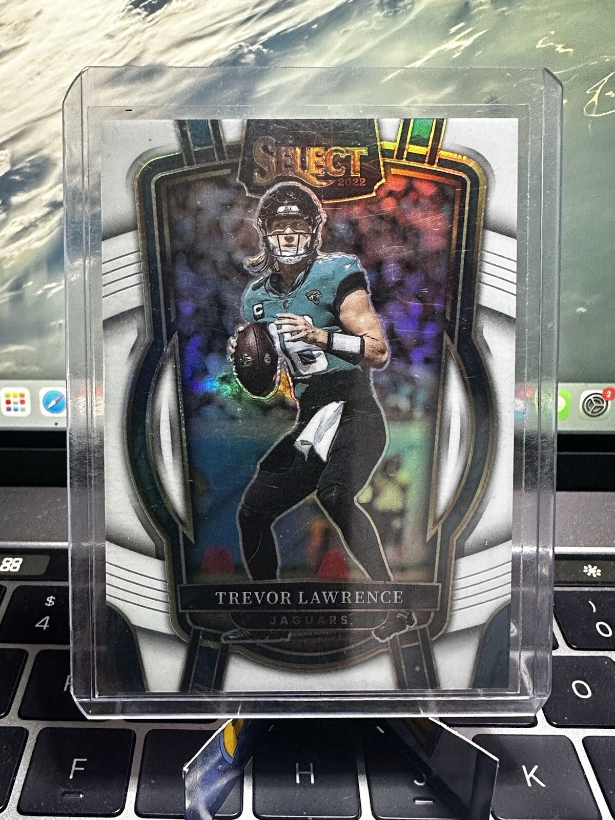 2022 Panini Select - Club Level White Prizm #254 Trevor Lawrence /35