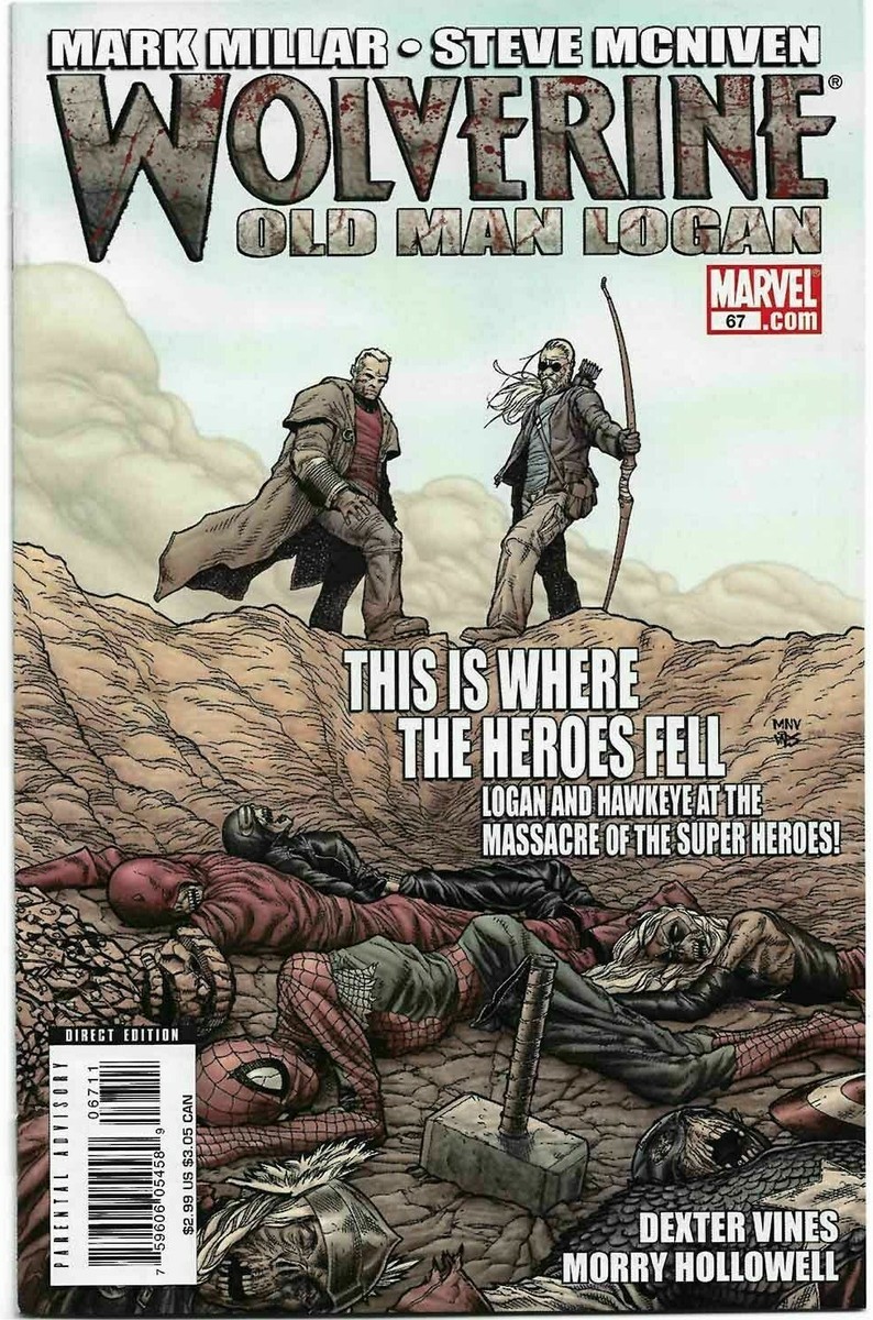 アメコミリーフ　Old Man Logan #4 マンガバリアント Amazon.com: WOLVERINE: OLD MAN LOGAN VOL. 4 - OLD MONSTERS