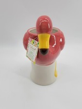 Flamingo Tool Holder Pink Yellow White Home Essentials Cabana 8.5" X 7"