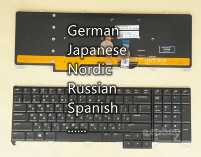 Keyboard for Dell Alienware 17 R2, 17 R3 0GJNWD 0WHRWD 0V29DK 0P0YHM Backlit New