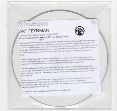 (HV343) Art Feynman, Feeling Good About Feeling Good - 2017 DJ CD