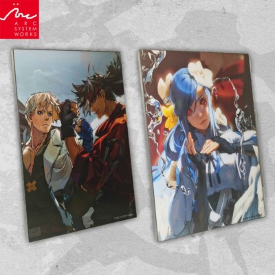Guilty Gear Strive Key Visual Acrylic Stand Sol & Ky Queen Dizzy