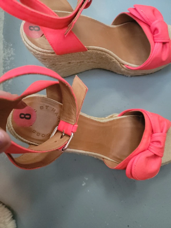 Sandalias de cuña Marc by Marc Jacobs Pretty Knot plataforma alpargata talla 38, 8 EE. UU. Foto 4 de 4