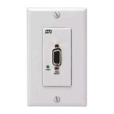 Hall Research UV1-S-DP Video + Power Over UTP Decora Plate Sender