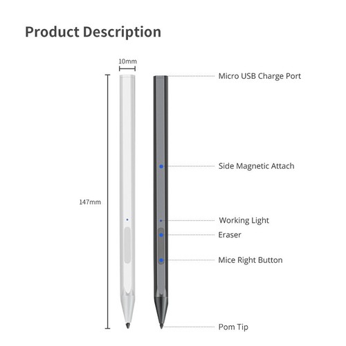 Do Xiaoxin Pro / P11 Pro 11,5 "TB-J706F 2020 i 2021 Ekran dotykowy Pióro Rysik - Zdjęcie 2 z 15