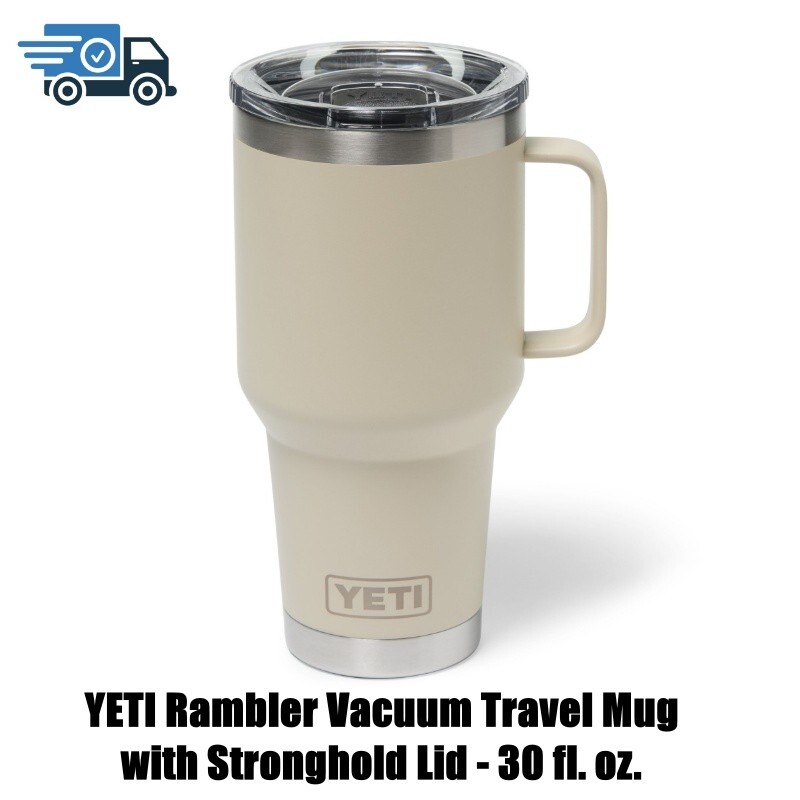 YETI Rambler 30 oz Vacuum Insulated Travel Mug with Stronghold Lid