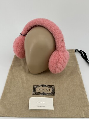 New Luxury Genuine GUCCI Hair Accessory - 760277 - Earmuffs Hat