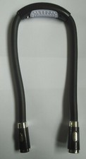 HANDS FREE BRIGHT LED NECK TORCH FULLY FLEXIBLE TESTER BATTERIES FITTED UK SELLE