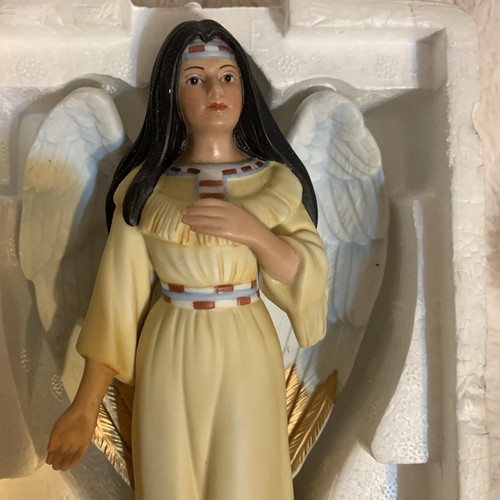 Homco Indianer Segen Figur Engel Indianer Figur Home Interior 14009 - Bild 2 von 7