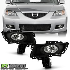 2007-2009 Mazda 3 Mazda3 4dr Sedan Driving Bumper Fog Lightsswitch Leftright 2007-2009 Mazda 3 Mazda3 4dr Sedan Driving Bumper Fog Lightsswitch Leftright