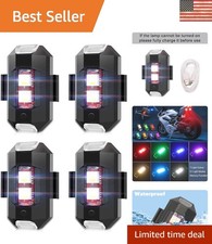 Ultra Bright Mini Strobe Lights - 7 Colors Memory Function For All Vehicles