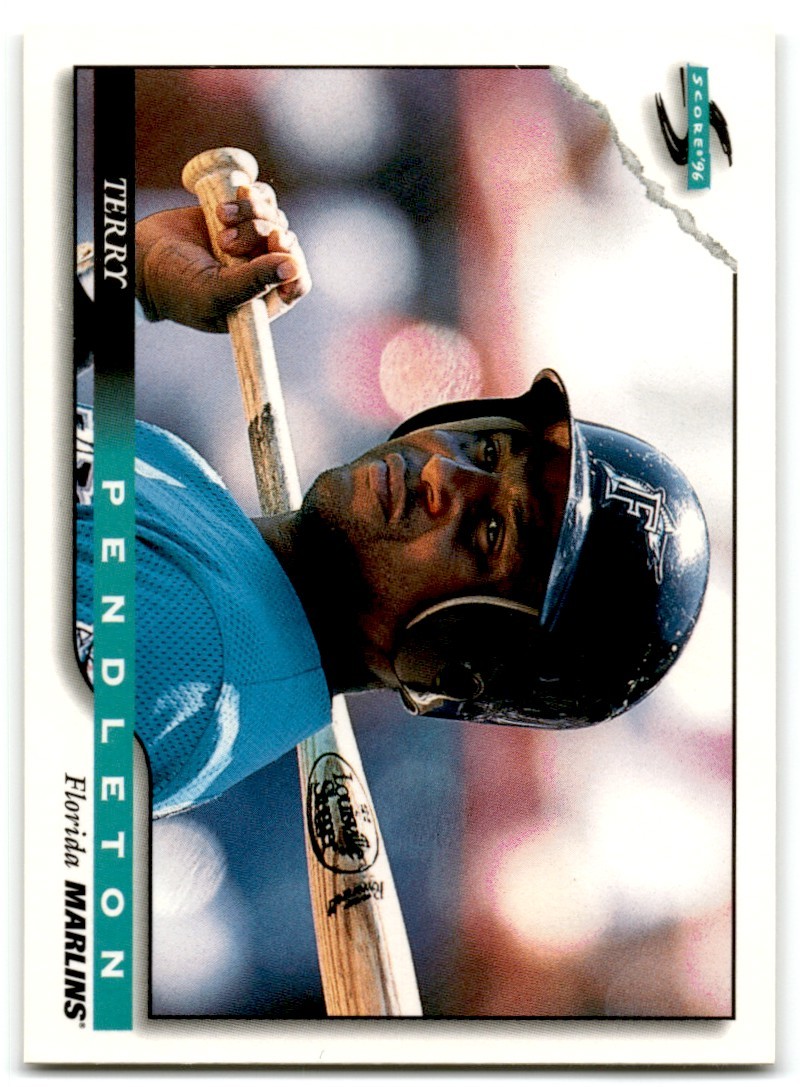1996 Score Terry Pendleton Florida Marlins #49