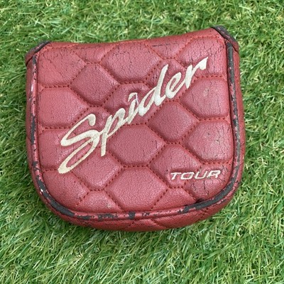 Taylormade Spider Tour Mallet Putter Head Cover Headcover Maroon