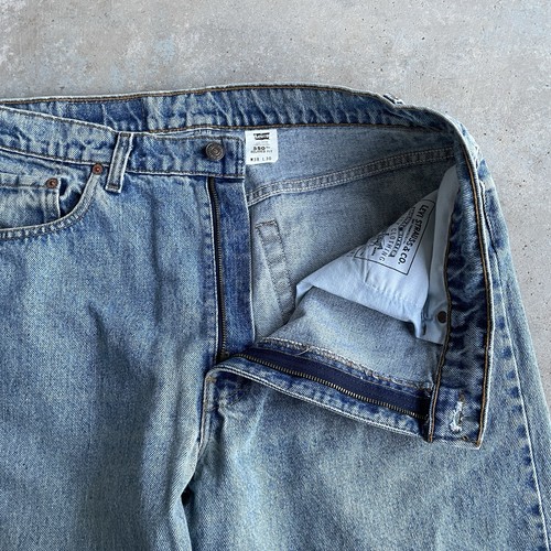 Vintage Levi's 550 Jeans Relax Fit Größe: 38x30 helle Waschung Baggy Fit USA - Bild 3 von 10