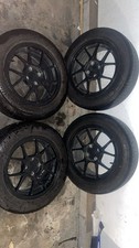 15x7 Inch Rims With Tires 4 Lug Only Tires Are In New Condition 15x7 Inch Rims With Tires 4 Lug Only Tires Are In New Condition