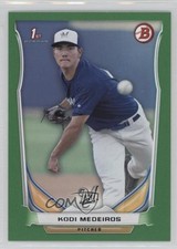 2014 Bowman Draft Green 10/75 Kodi Medeiros #DP9 0o9