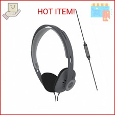 Koss KPH30iK Retro Style On-Ear Headphones, in-Line Microphone and Touch Remote
