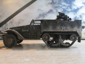 1:32 Unimax Diecast US Army M16 Flak Halftrack #81003  Vehicle only