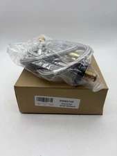 SHINESTAR 5 FT Propane Regulator and Hose with Gauge, Fit for Propane Patio Heat