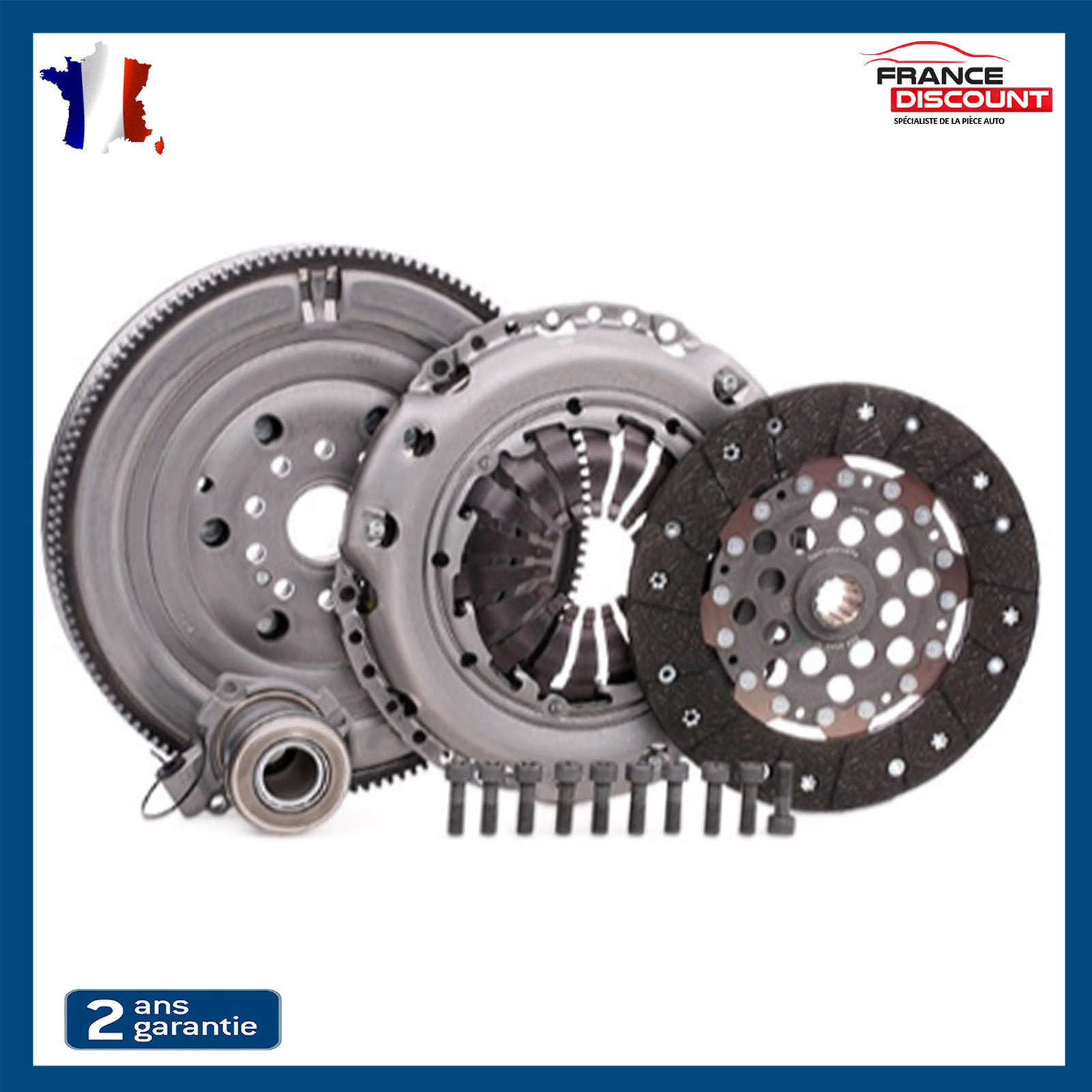 Kit embrayage 4 pièces et volant moteur en acier forgé pour Opel Astra G 2.0 DTi