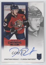 2013 Panini Playoff Contenders Rookie Ticket Jon Rheault Jonathan #156 Auto 8tn