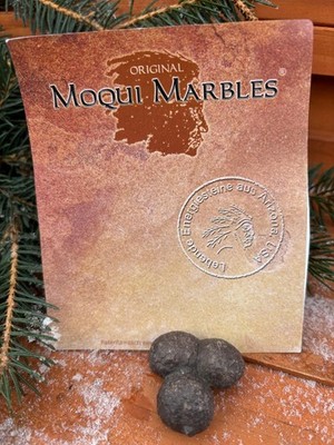 Moqui Marbles Zwillinge (Trillinge)   natürlich gewachsen  Mini Moqui Marbles