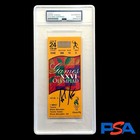 Andre Agassi Signed 1996 Olympic Ticket PSA/DNA Slabbed Autograph Tennis Legend