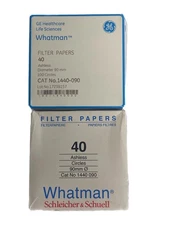 (~170) WHATMAN Grade 40 Quantitative Ashless Filter Paper 90mm Circle 1440-090
