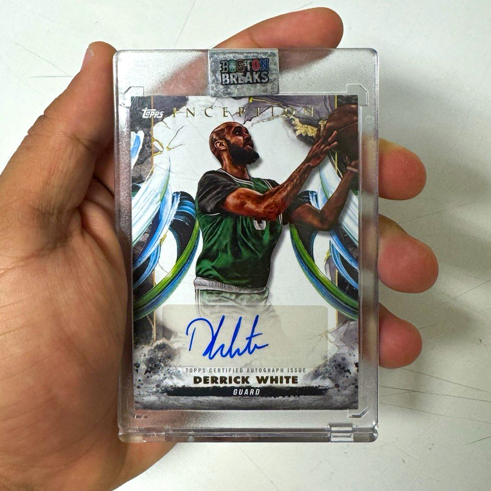 Topps 2024-25 Inception Derrick White Celtics Autograph #AC-DW Auto