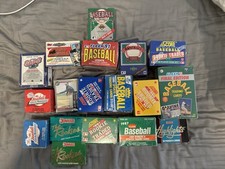 Lot Of 18 MLB Sets 1986-1993 Sealed Sets Uppe...