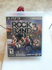Rock Band 3 (Sony PlayStation 3 PS3, 2010) Inserts Included --CIB--