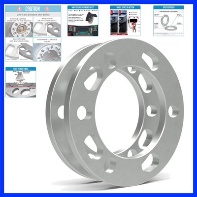 #ad 2 Pcs Die Cast s 12mm 1 2quot; Thick Fits Bolt Patterns 5x135mm 5x139.7mm 5x5.5 6... $54.99