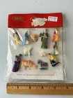 3 packages SSCO Hard Plastic Mini Nativity Scene, FiberCraft, dollhouse NOS — photo 2