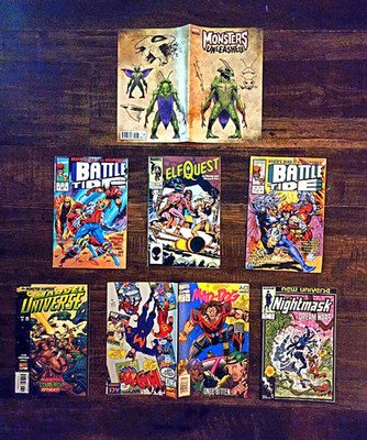 Marvel Monsters & Weirdness Comics Set of 7; Monsters Unleashed Mad-Dog VF/NM 9+