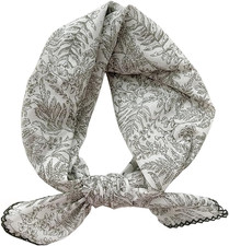 Large Cotton Bandana Headband, Head Wrap, Protective Coverage, Hair Neck Scarf f