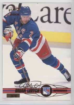 2000-01 Pacific Copper 24/40 Brian Leetch #265 HOF 1h1