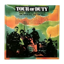 "TOUR OF DUTY" RARE 1988 TV SOUNDTRACK CD [Jimi Hendrix BYRDS Them JANIS JOPLIN]