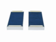 BOSCH 2x Filter Innenraumluft FILTER+pro 0 986 628 628/2x Aktivkohlefilter 500