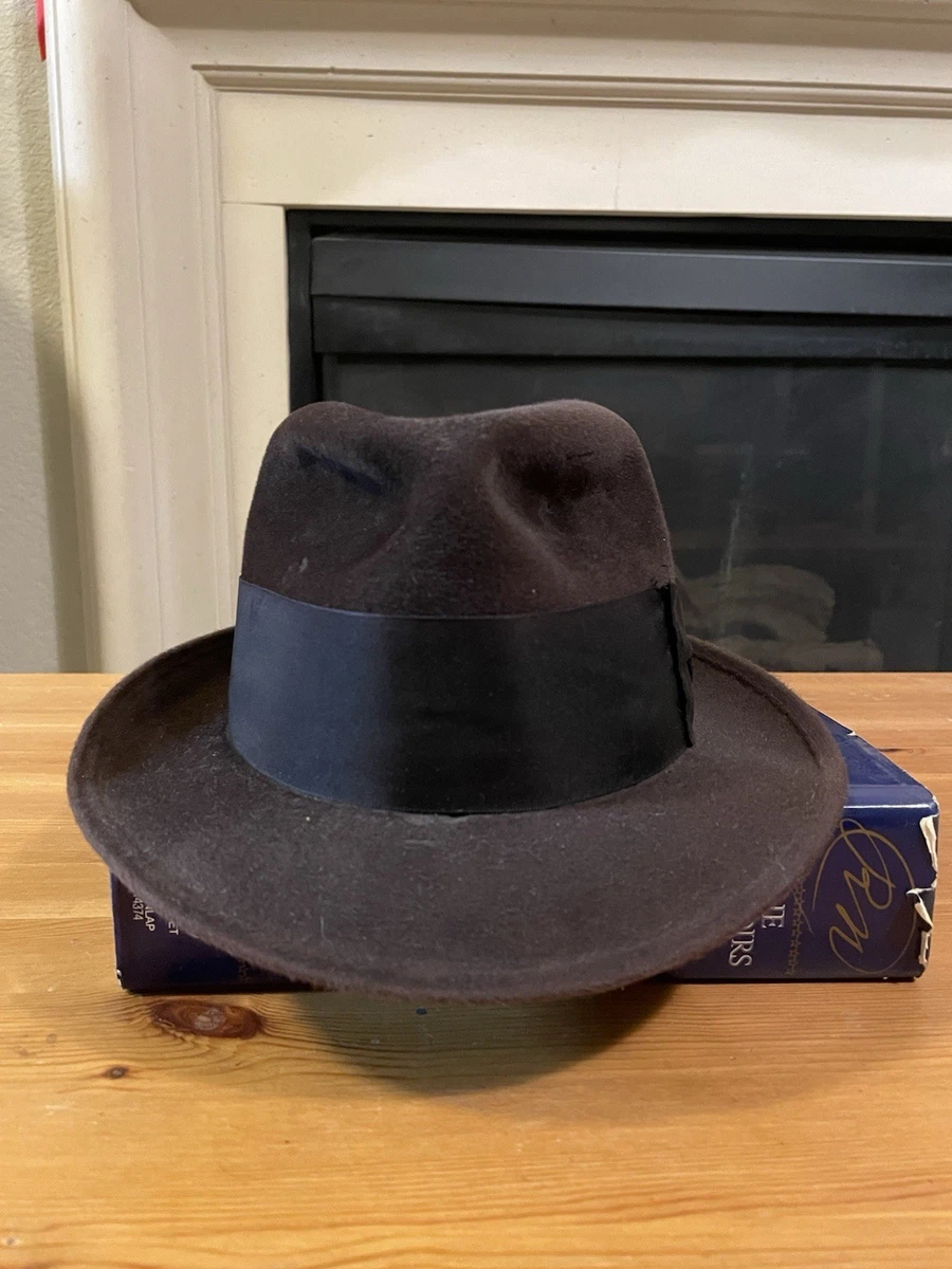 推定50年代 DOBBS guild edge hat fedra 推定50年代 DOBBS guild edge hat fedra 推定50年代 DOBBS guild edge