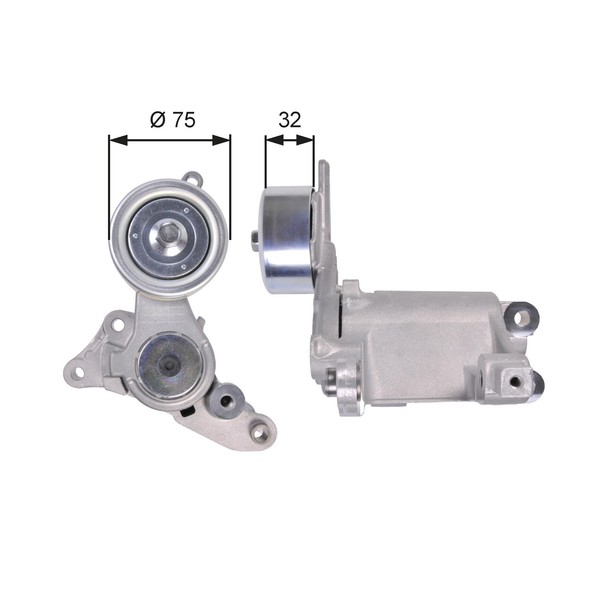 Riemenspanner Keilrippenriemen Drivealign™ Gates T39135 FüR Hilux Toyota Hiace 7-image