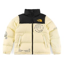 1996 Nuptse Down Jacket Creamy Yellow unisex