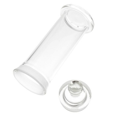 High Borosilicate Glass Laboratory Bottle - Specimen Storage Vial With Lid -