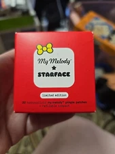 My Melody STARFACE 32 Hydrocolloid Pimple Patch Stars  Refillable Compact NIB