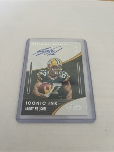 2020 Panini Absolute - Iconic Ink Jordy Nelson #II-JN /35 (AU)