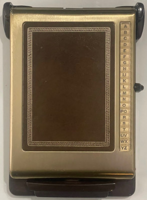 1950s Bates Cavalier: ListFinder Address Finder Phone Organizer