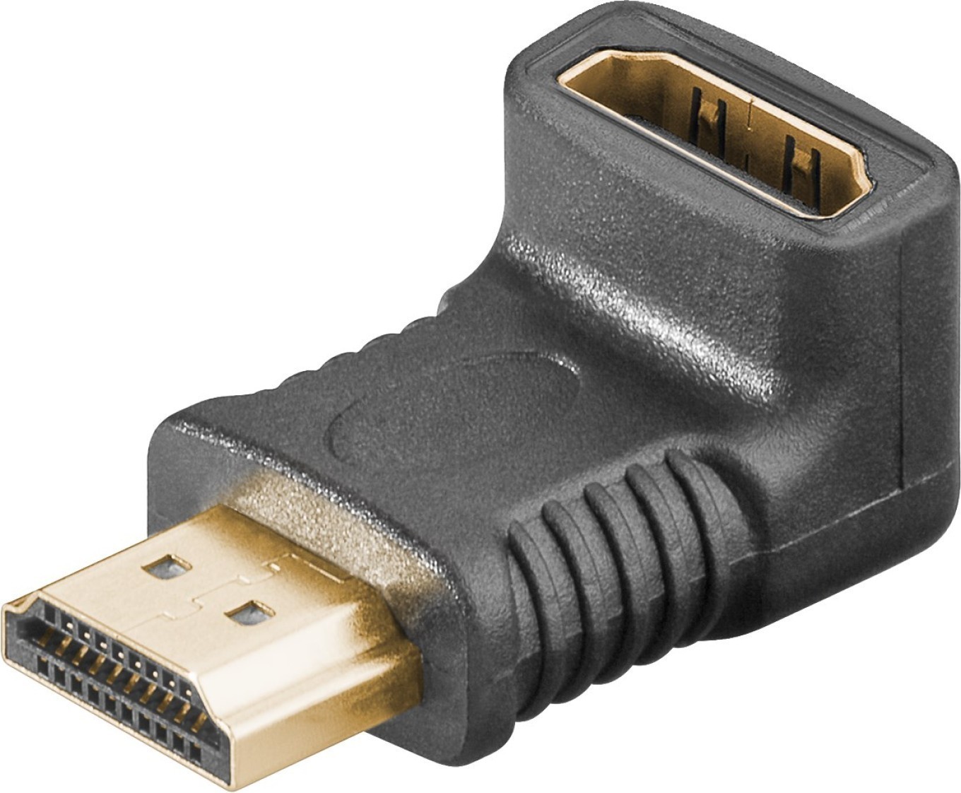 Goobay Nero Adattatore Angolare Hdmi - Immagine 2